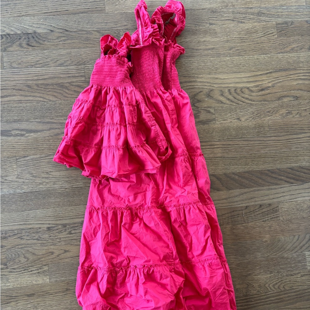 Hill house home Ellie nap dress red cotton bundle